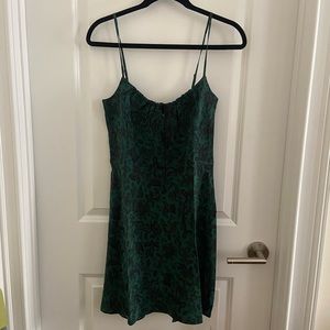 Réalisation Par The Inez Dress in Dazed Noir, Size M